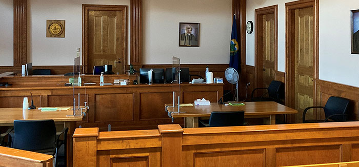 courtroom interior